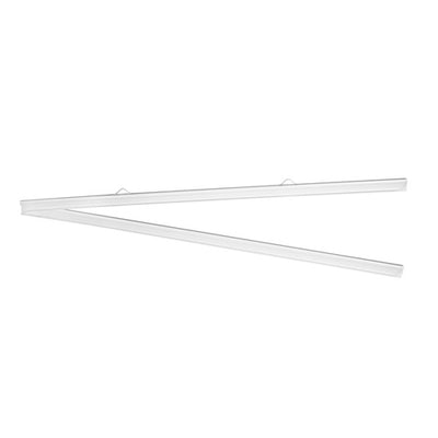 Klika - Plakatklemmen-Set 1000 mm lang 0/2 80-teilig