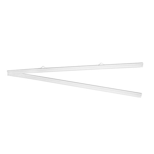 Klika - Plakatklemmen-Set 1000 mm lang 0/2 80-teilig