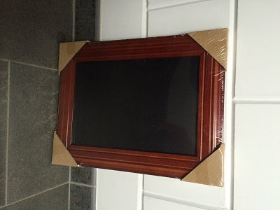 Klika -  Krijtbord budget mahonie bxh 30x40 cm