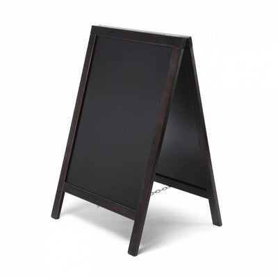 Klika - Kreide-Gehwegschild schwarz BxH 55x85 cm