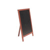 Klika -  Krijtstoepbord mahonie bxh 55x85cm halve