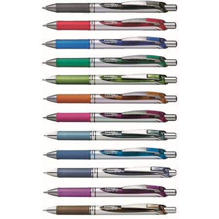 Pentel -  Gelschrijver  bl77 energel m oranje