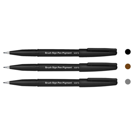 Pentel -  Brushpen  sesp15-spx sign sepia