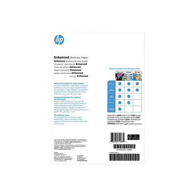 HP -  Professional Laser Paper, glanzend, 150 gr/m², 150 vel, A4/210 x 297 mm