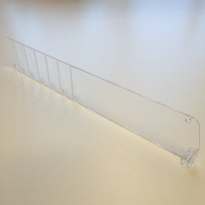 Klika - Regalteiler hoch 120mm lang 510-635mm 30 Stück