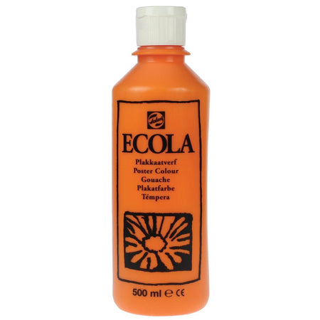 Talens - Ecola Gouache 500 ml Flasche, Orange