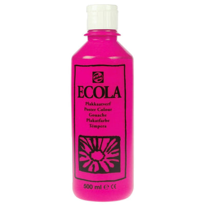 Talens - Ecola Gouache 500 ml Flasche, Tyrian Pink (Magenta)
