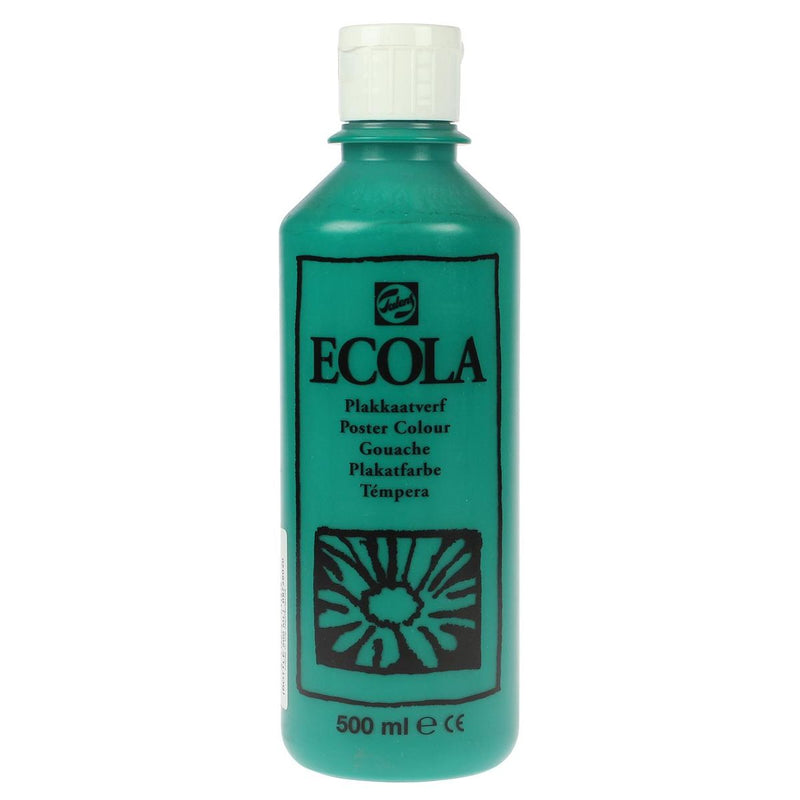 Talens - Ecola Gouache 500 ml Flasche, dunkelgrün