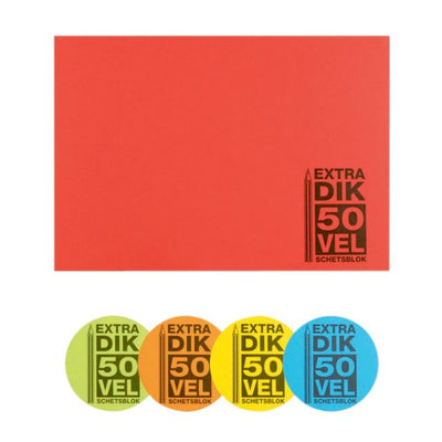 Papyrus - Skizzenbuch 210x297mm 120gr 50 Blatt | 5 Stück