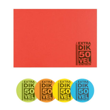 Papyrus - Skizzenbuch 210x297mm 120gr 50 Blatt | 5 Stück