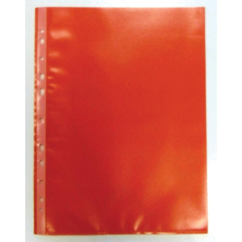 Bronyl - Perforierte Showtasche, rot, 50er Pack