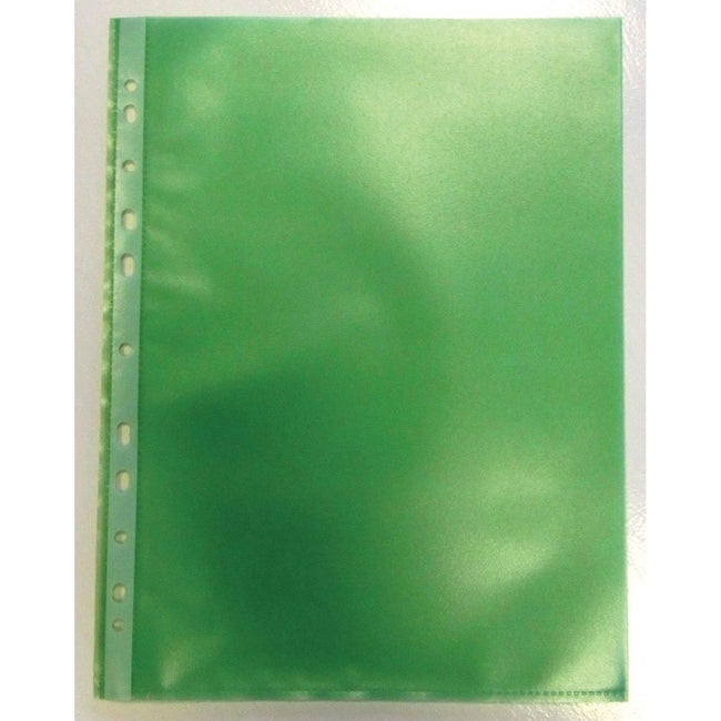 Bronyl - Perforierte Showtasche, grün, 50er Pack