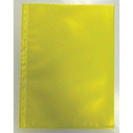 Bronyl - Perforierte Showtasche, gelb, 50 Stück