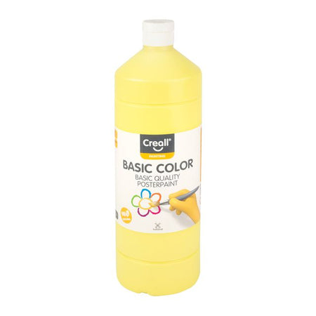 Creall - Posterfarbe Basic Hellgelb 1000ml