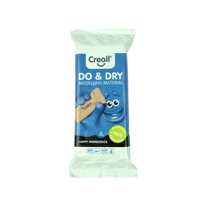Creall - Clay do+dry terra 1000gr | 12 Stück
