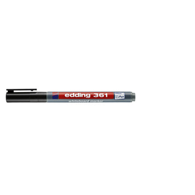 Edding - Whiteboardmarker 361 rund 1mm schwarz | 10 Stück