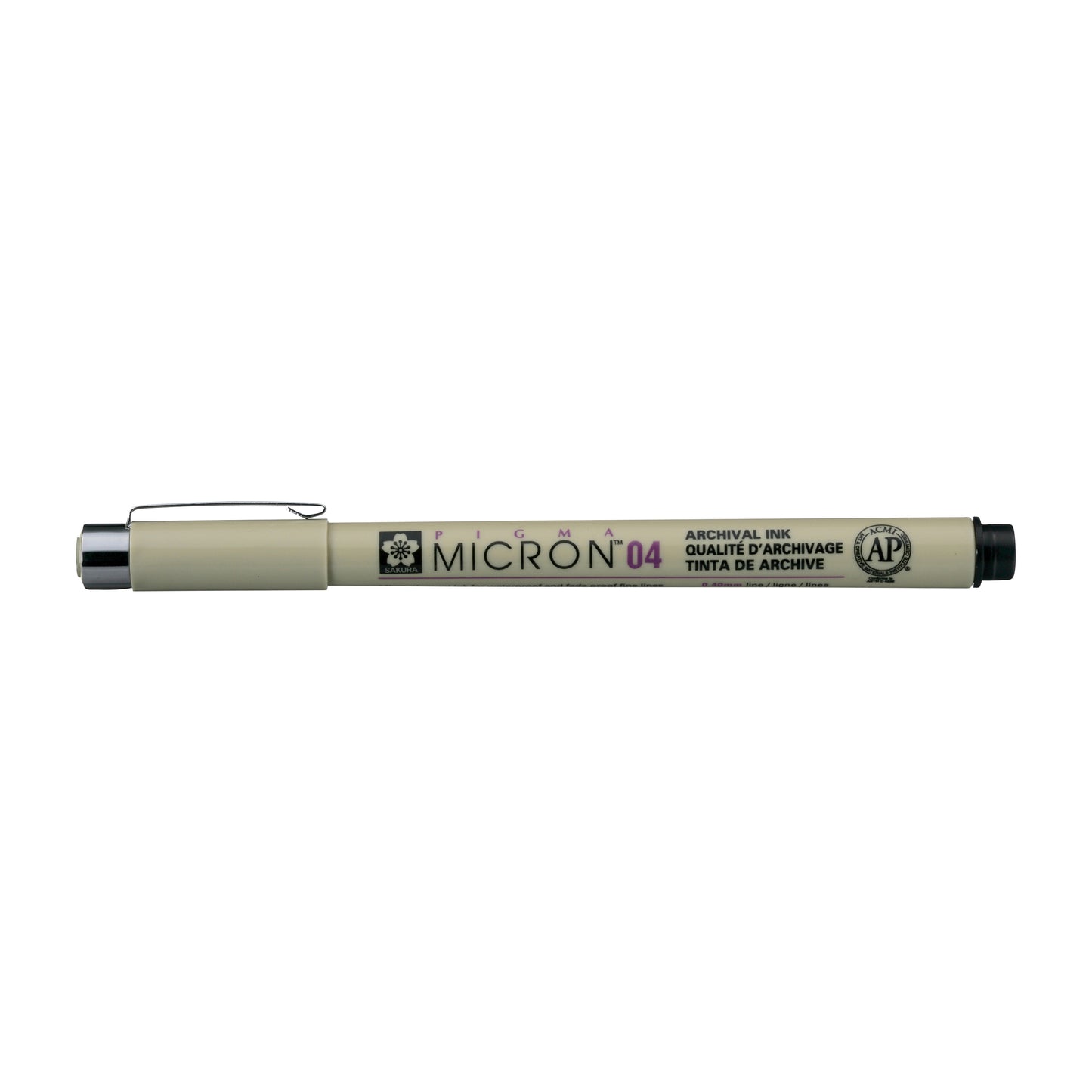 Sakura – Fineliner Pigma Micron 04 0,4 ​​mm schwarz