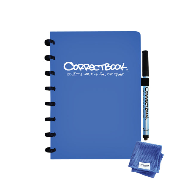 Correctbook - Notebook CorrectBook A5 Zeile 40BLZ Earthy Blue | 1 Stück