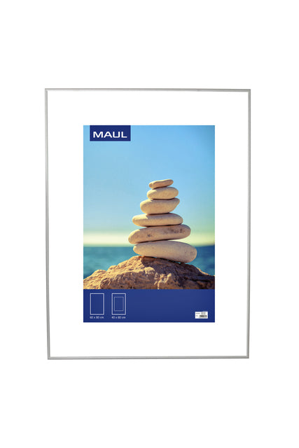 Fotorahmen Maul Design 60x80 cm Aluminium Silber