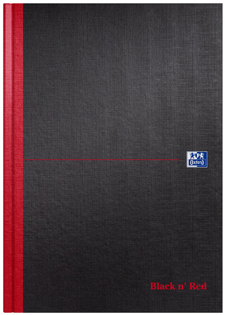 Notizbuch Oxford Black N Red A4 96vel Blanco Black | 5 Stücke