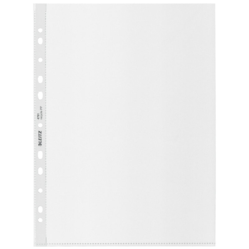 Leitz - Showtasche Recycle A4 11-Loch PP 0,10mm transparent 25 Stück