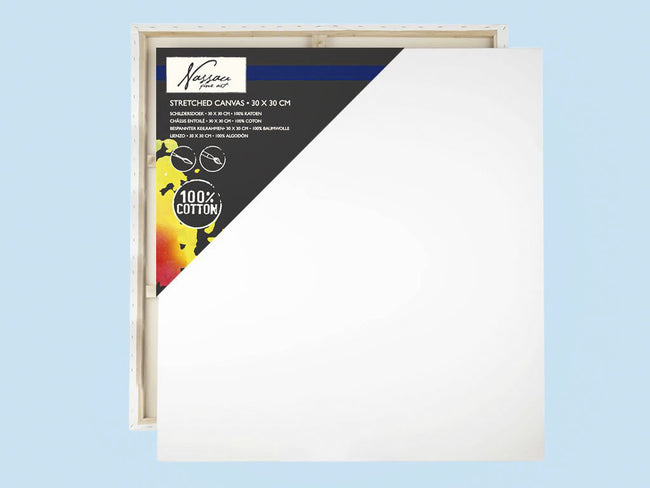 Art Sensations - Leinwand Nassau Fine Art 30x30cm 100 % Baumwolle