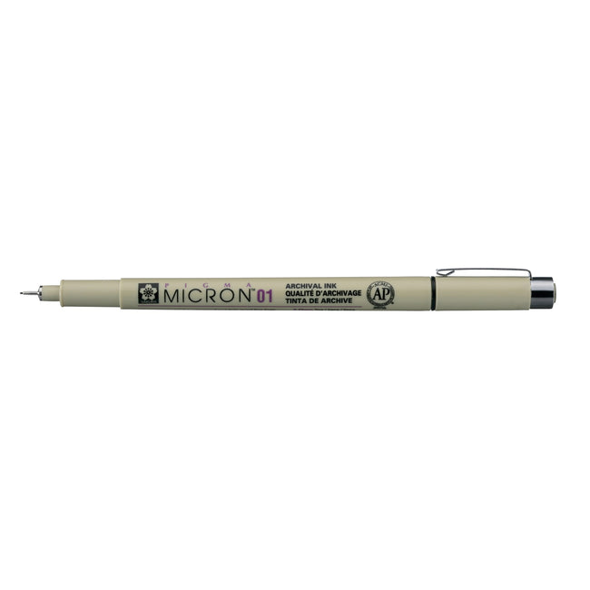 Sakura -  Fineliner pigma micron 01 0.25mm zwart | 12 stuks