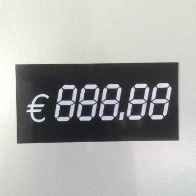 Klika - Digitalkarte 80x39 mm 888,88 € 10 Stück 20 Stück