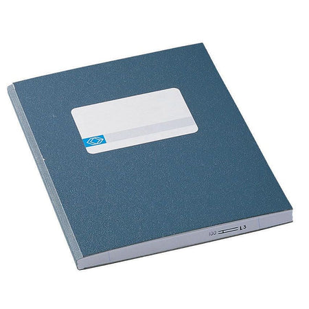Atlanta von Jalema - Notizbuch Djois geklebt 210x165mm 192 Seiten blau