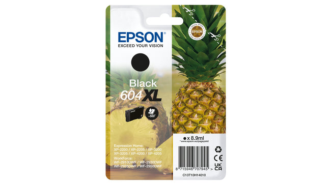 Epson - Tintenpatrone 604XL T10H14 schwarz