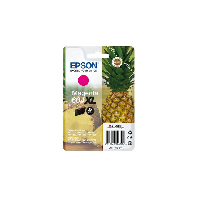 Epson - Tintenpatrone 604XL T10H34 rot