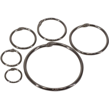 Bronyl - gebrochene Ringe Durchmesser 32 mm, Schachtel mit 100 Stück