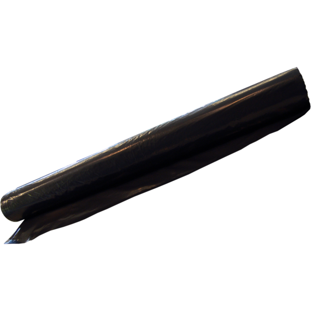 Klika - Folie | Abdeckfolie | LDPE | 600cm | 50m | 100my | Schwarz