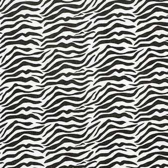 Klika - Geschenkpapier Geschenkpapier Zebra auf weiß gerippt 30 cm