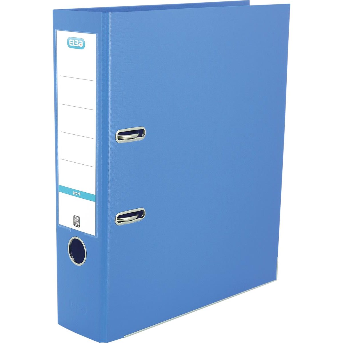 Elba - Ordner Smart Pro+ A4 80mm PP hellblau