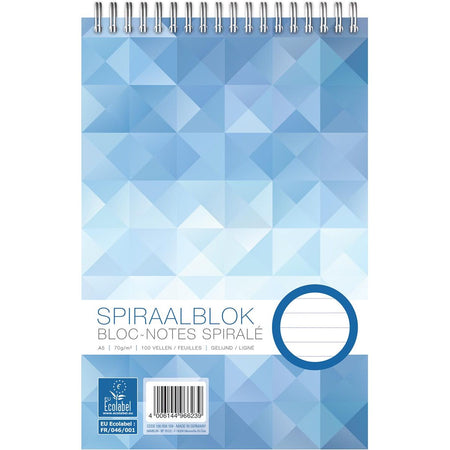Work-Head-Spiralblock, ft A5, 70 g, liniert, 200 Seiten