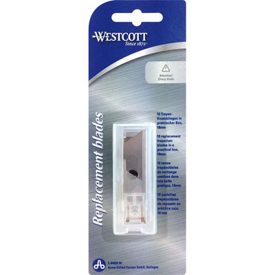 Westcott - Ersatzklingen 18mm für E-84019 10 Stück