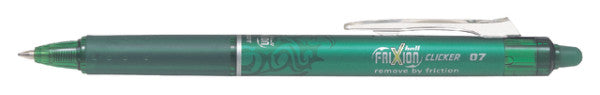 Pilot - Rollerpen Pilot Frixion Clicker Green 0,35 mm | 12 Stücke