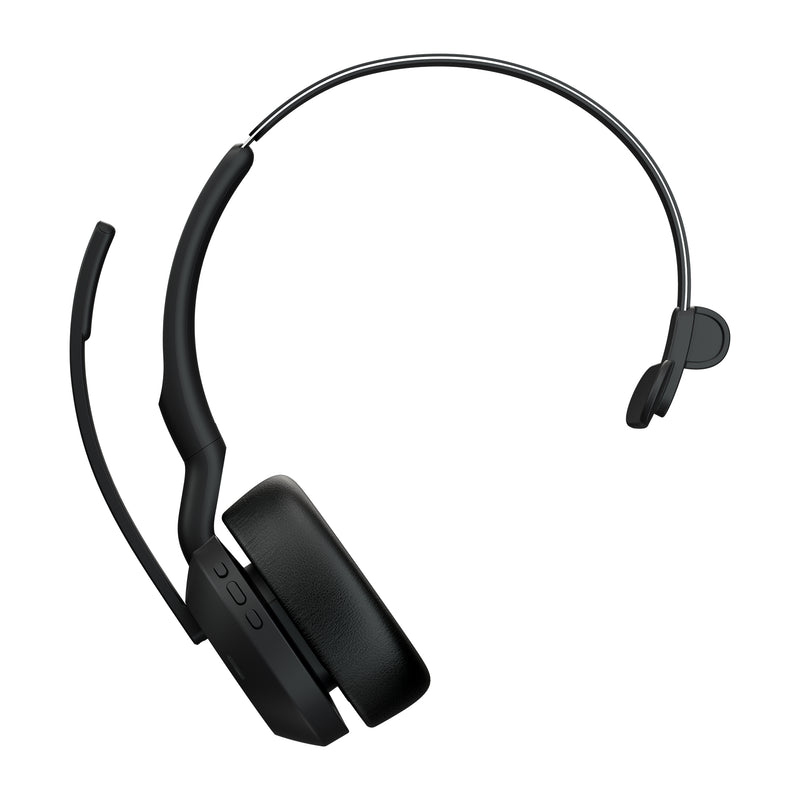 JABRA -   Evolve2 55 Headset Draadloos Hoofdband Kantoor/callcenter Bluetooth Zwart