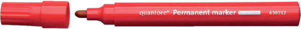 Quantore -Filz -Tip -Stift um 1-1,5 mm rot | 10 Stücke
