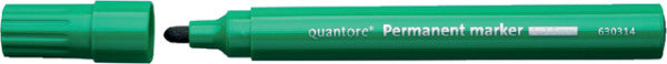 Quantore -Filz -Tip -Stift um 1-1,5 mm Grün | 10 Stücke