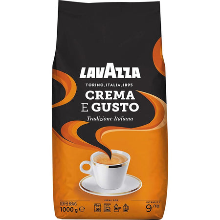 Lavazza - Kaffeebohnen Cafe Crema e Gusto Classic, 1 kg Beutel