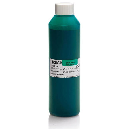 Colop - Flash-Tinte, grün 250 ml
