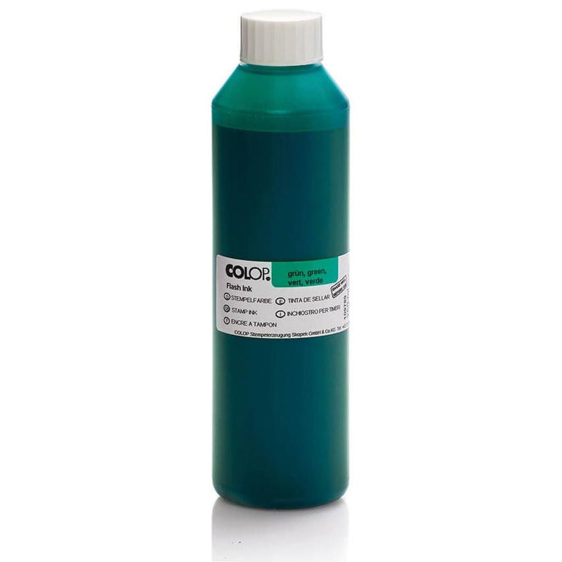 Colop - Flash-Tinte, grün 250 ml