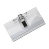 Klika - Abzeichen-Transp-Clip-Pin 74x40 mm 24 Stück 13 Stück