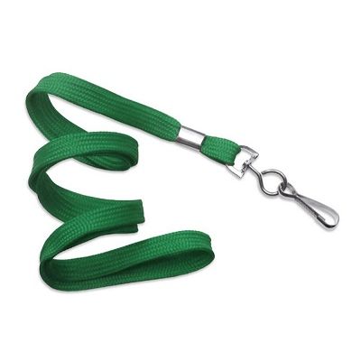 Klika -  Keycord met metalen haak, br 10mm groen