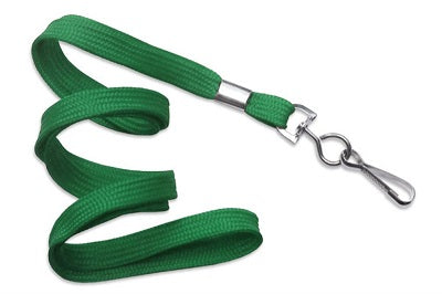 Klika -  Keycord met metalen haak, br 10mm groen