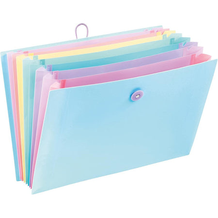 Viquel – Vorderordner „Rainbow Count“, Querformat mit 8 Fächern