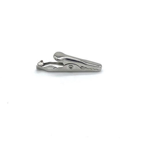 Klika -  Knijpertje vernikkeld, lengte 31 mm