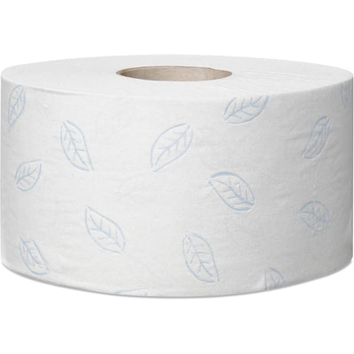 Tork - Mini-Jumbo-Rolle Toilettenpapier weich, 2-lagig, System T2, weiß